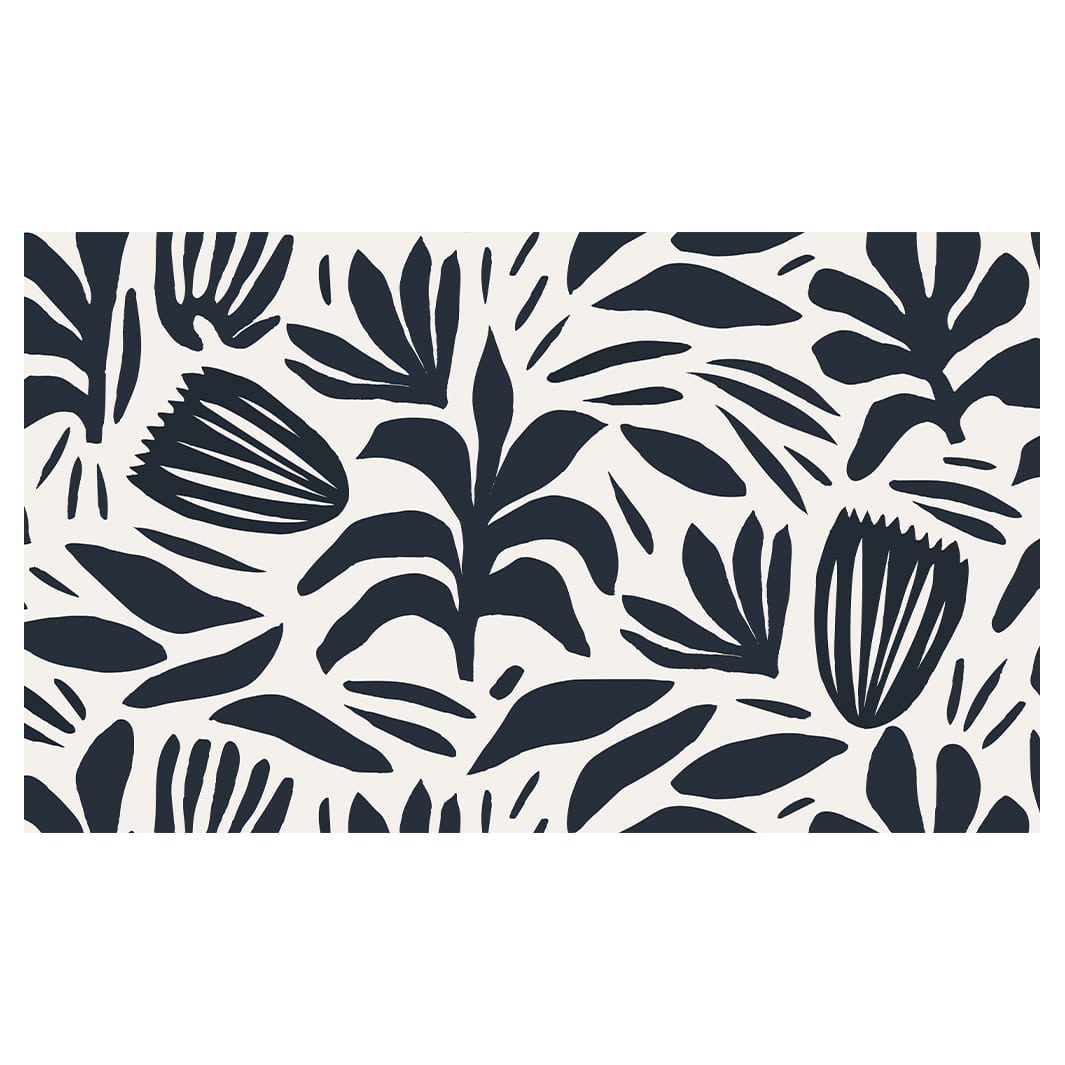 MONOCHROME MEADOW RECTANGULAR SCATTER CUSHION