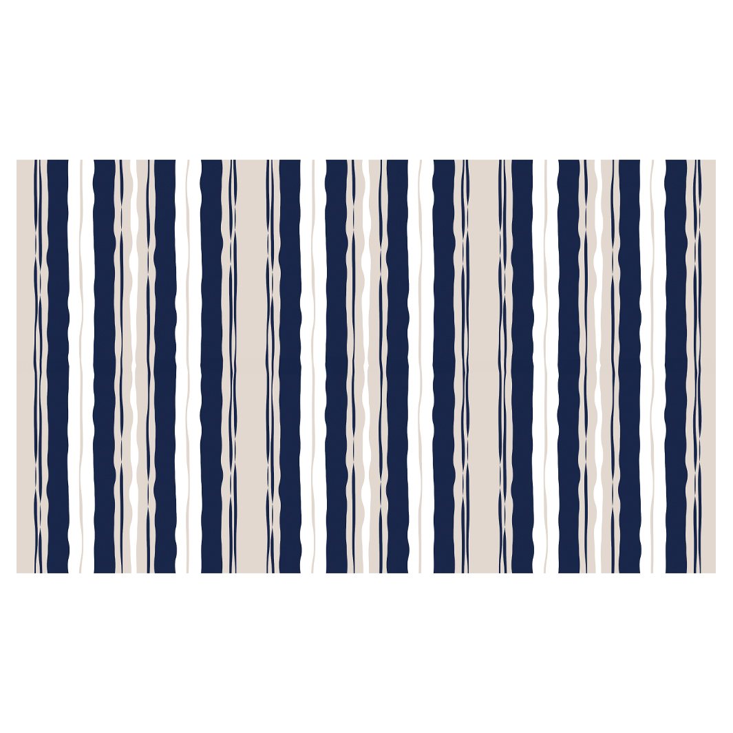 NAUTICAL STRIPES RECTANGULAR SCATTER CUSHION