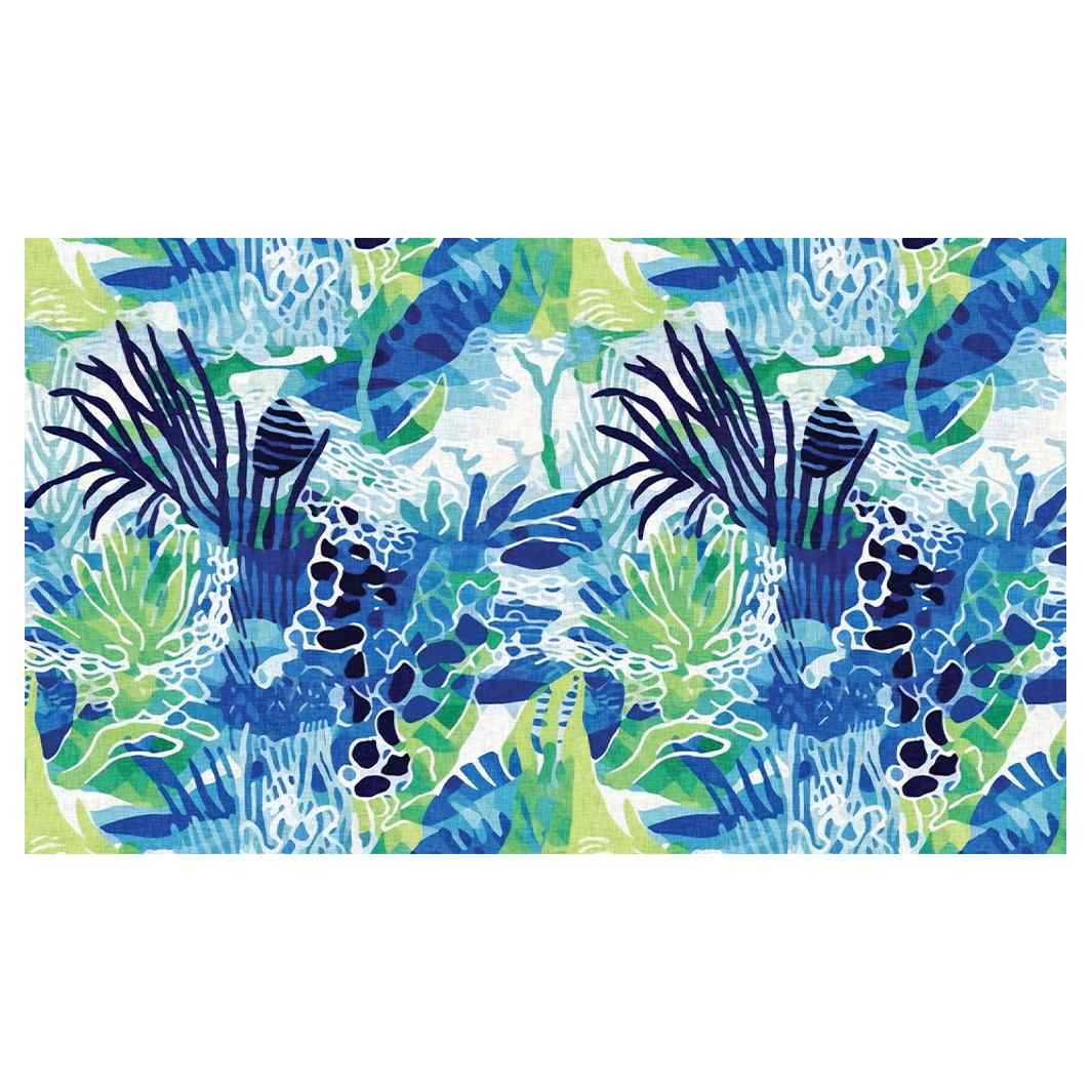 DEEP BLUE DIVE RECTANGULAR SCATTER CUSHION