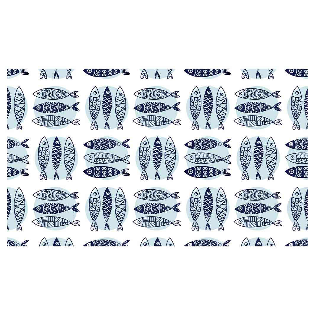 CATCH OF THE DAY RECTANGULAR SCATTER CUSHION