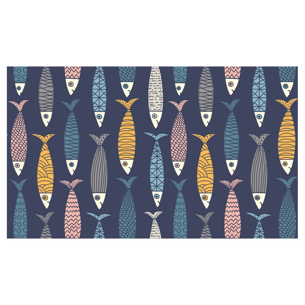 FISHERMAN'S CHARM RECTANGULAR SCATTER CUSHION
