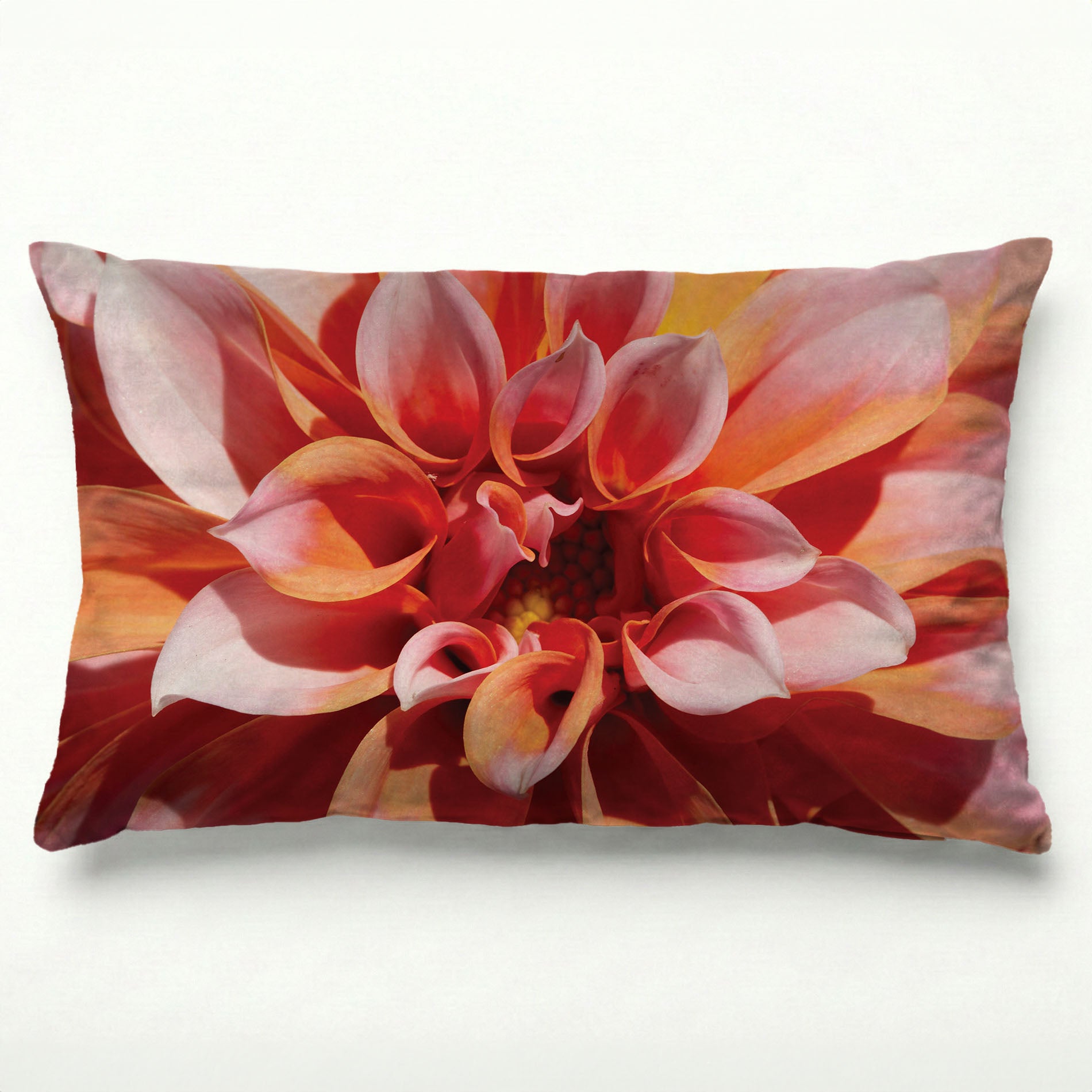 FLORAL PINK DAHLIA SCATTER CUSHION
