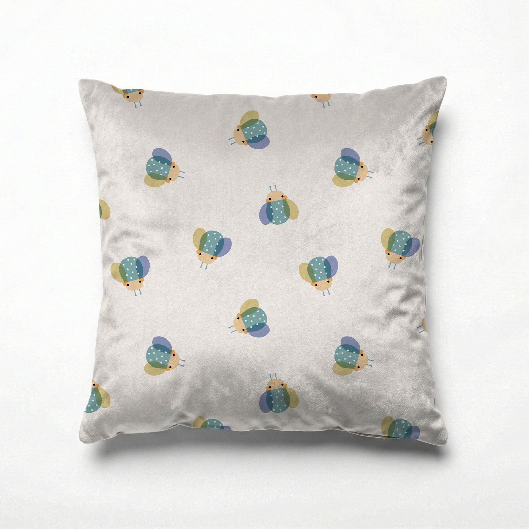 KIDS MEADOW BUG CUSHION