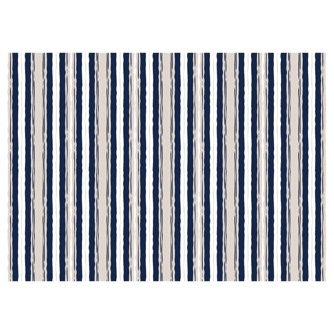 NAUTICAL STRIPES TABLECLOTH