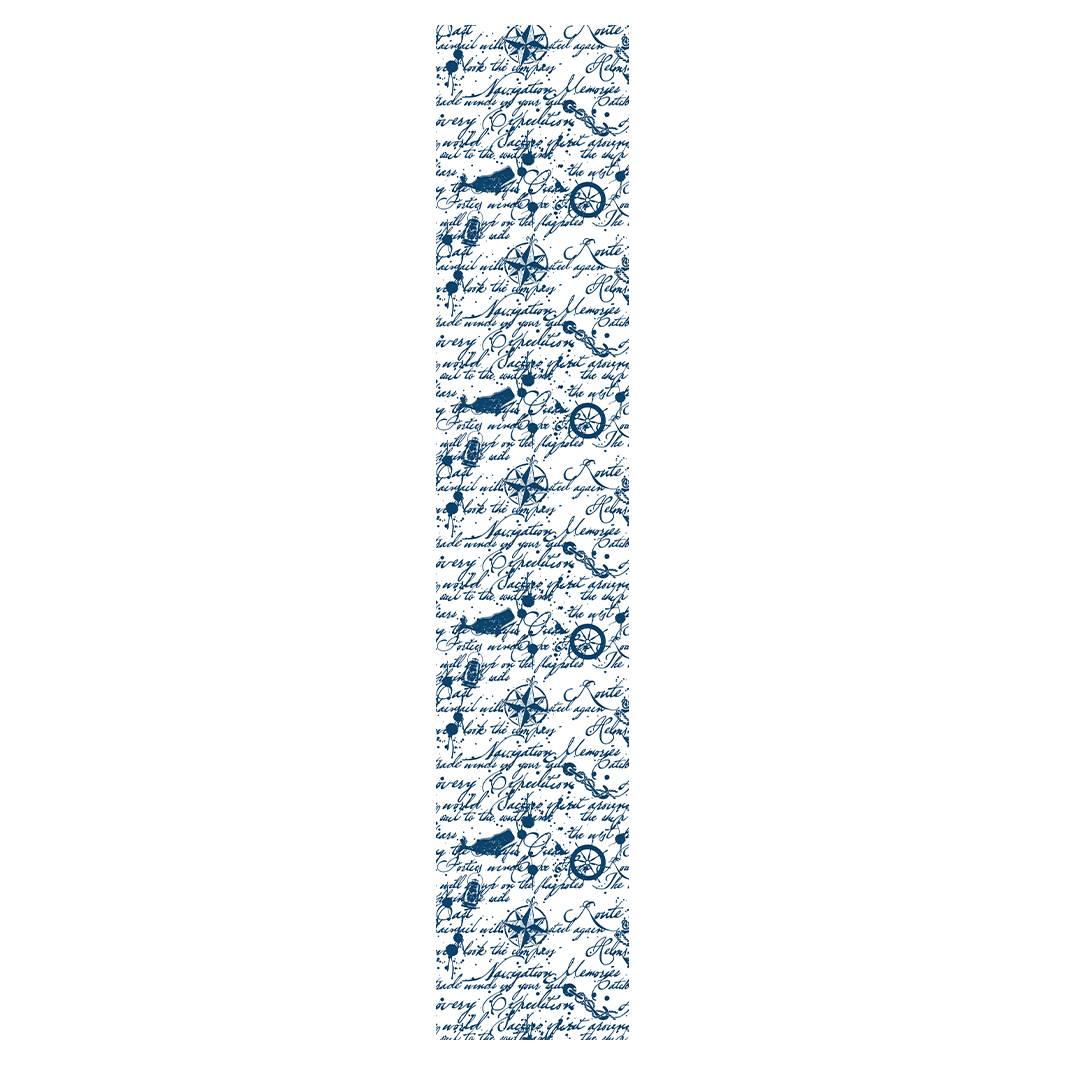 SAILOR'S SCRIPT TABLE RUNNER