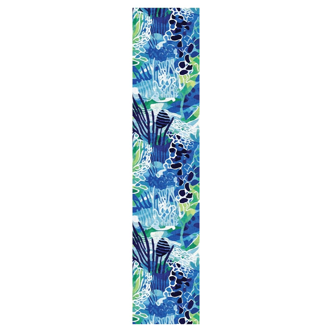 DEEP BLUE DIVE TABLE RUNNER