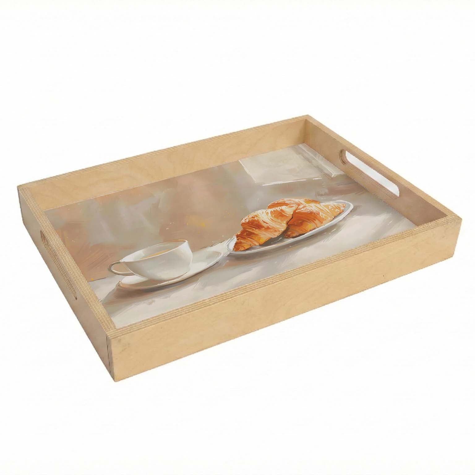 MORNING CROISSANT TEA TRAY
