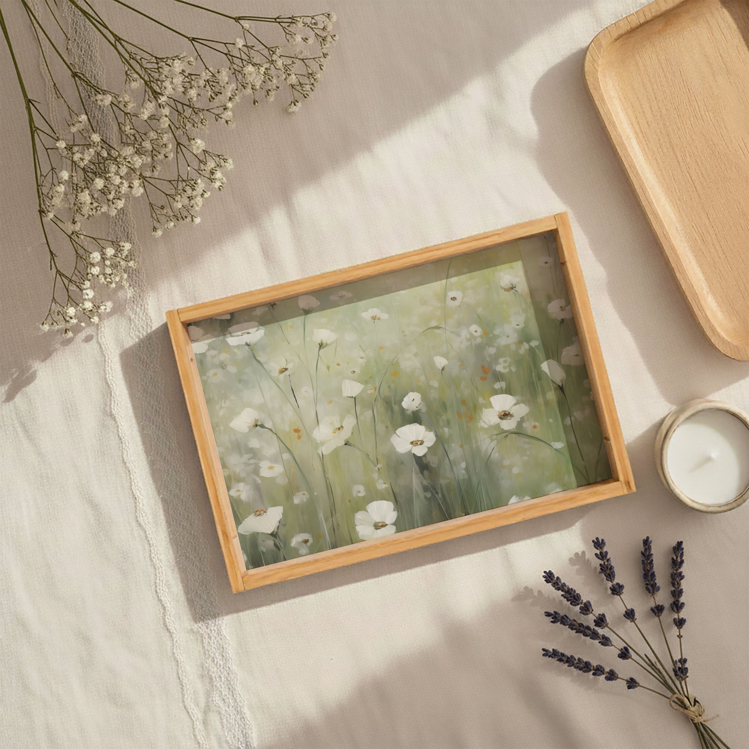 DAISY DAWN TEA TRAY
