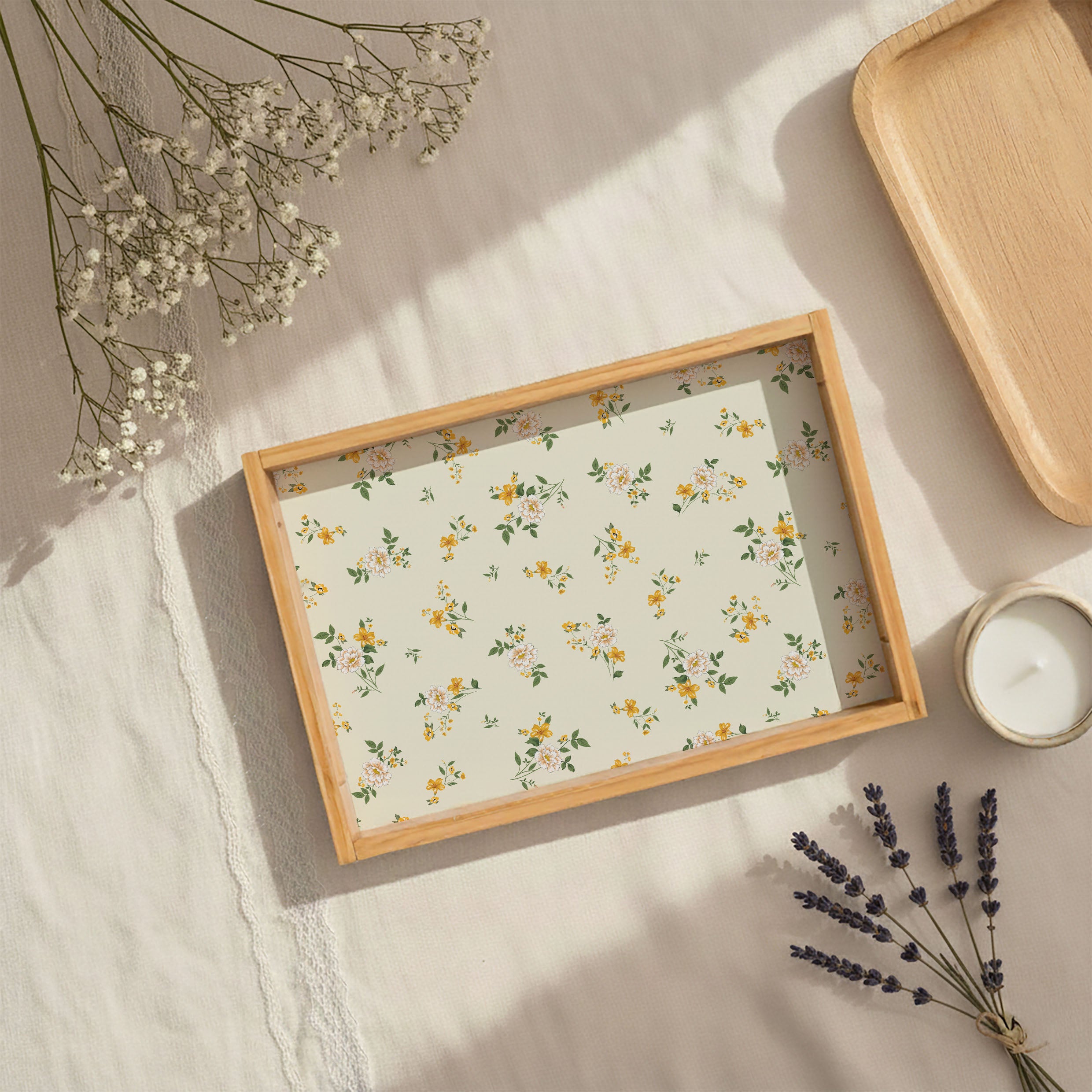 LITTLE POSIES TEA TRAY