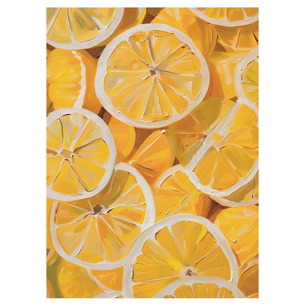 LEMON SLICES TEA TOWEL
