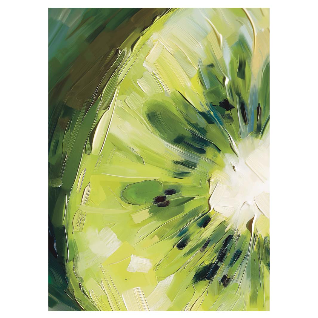 KIWI UP CLOSE TEA TOWEL