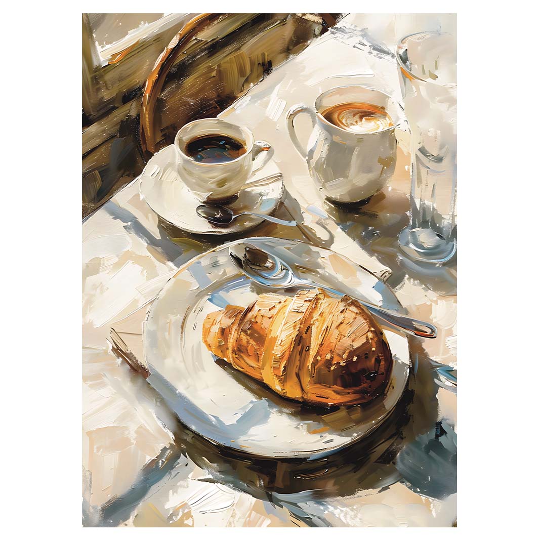 PASTRY AND ESPRESSO TEA TOWEL