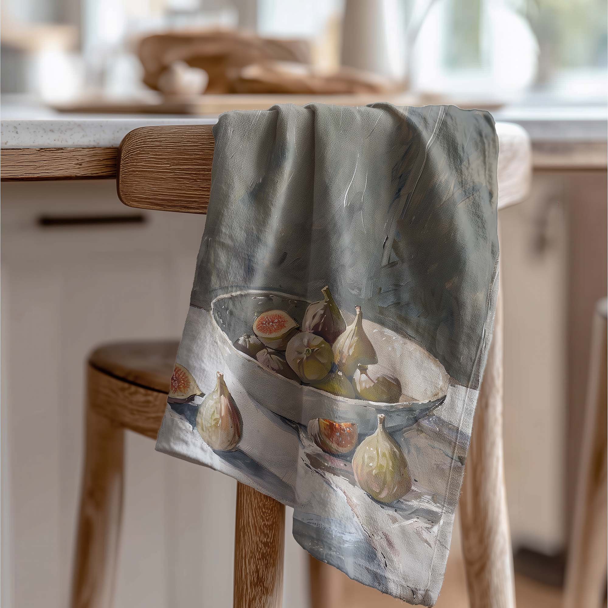 FIG BOWL TEA TOWEL