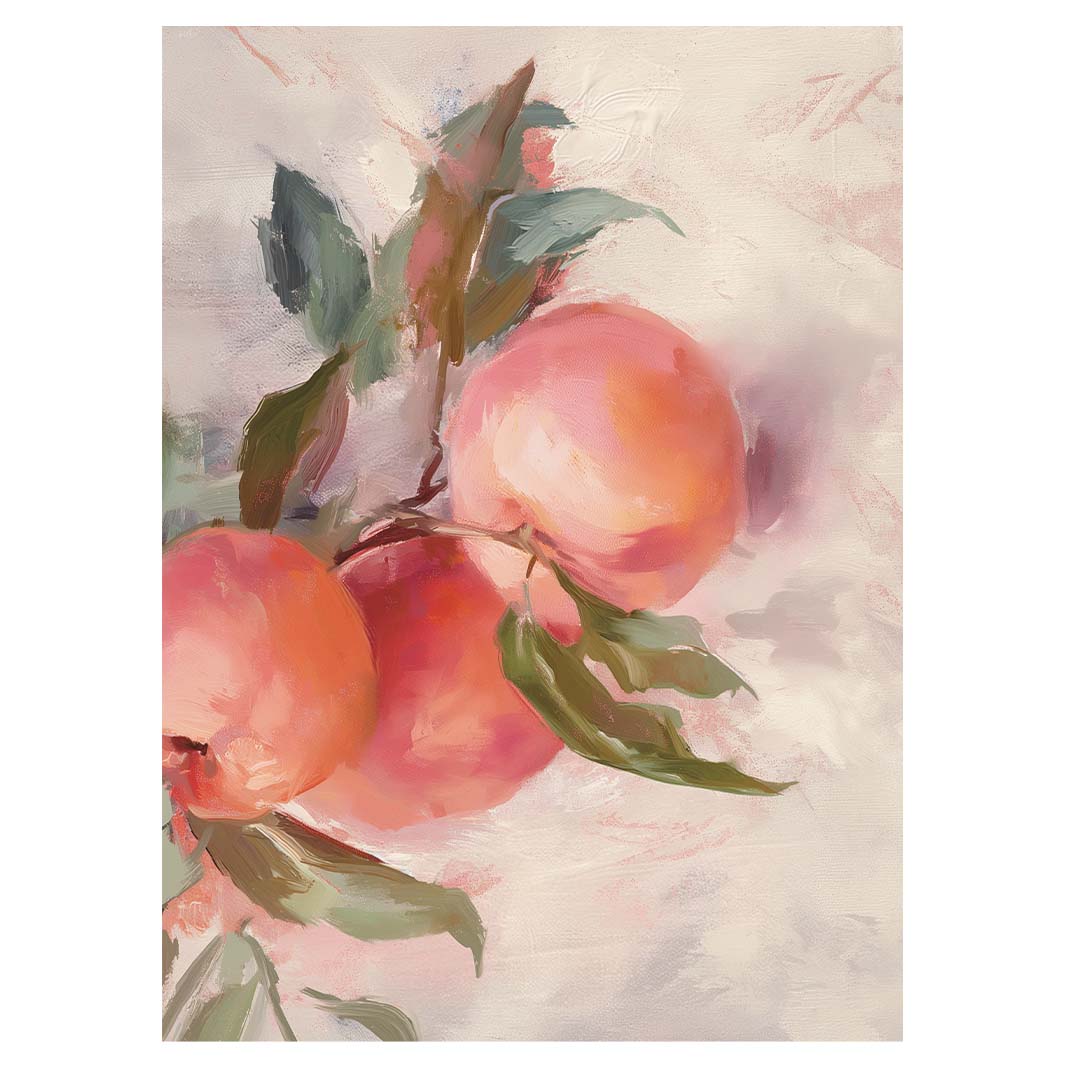 SUMMER PEACHES TEA TOWEL