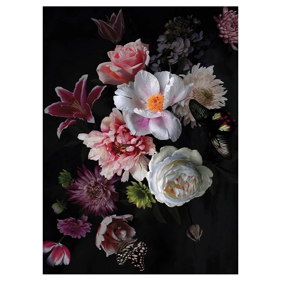 LUNAR BOUQUET TEA TOWEL