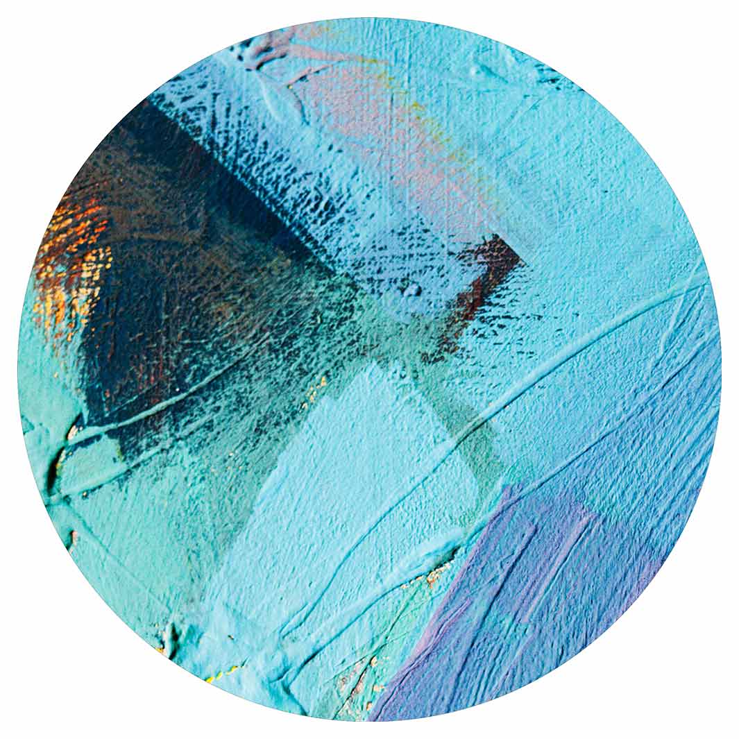 PAINT AQUA AND MAROON ACRYLIC TEXTURE