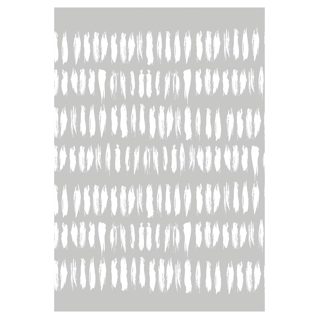 KIDS GREY WHITE LINES PATTERN FLEECE BLANKET