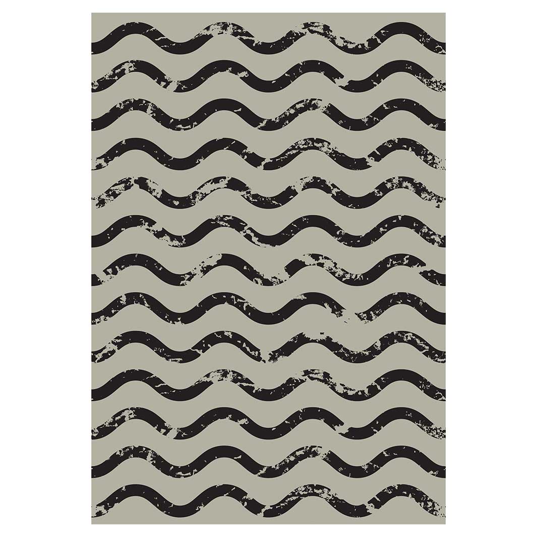 KIDS GREEN AND BLACK TRUCK TRACKS FLEECE BLANKET