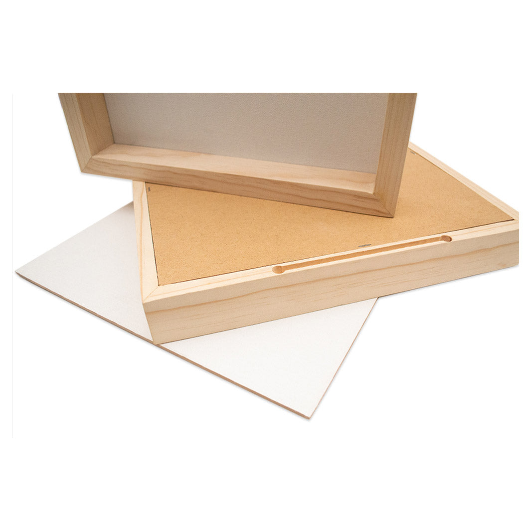 STRELITZIA TRIO ON RICH BLUE PINE BOX