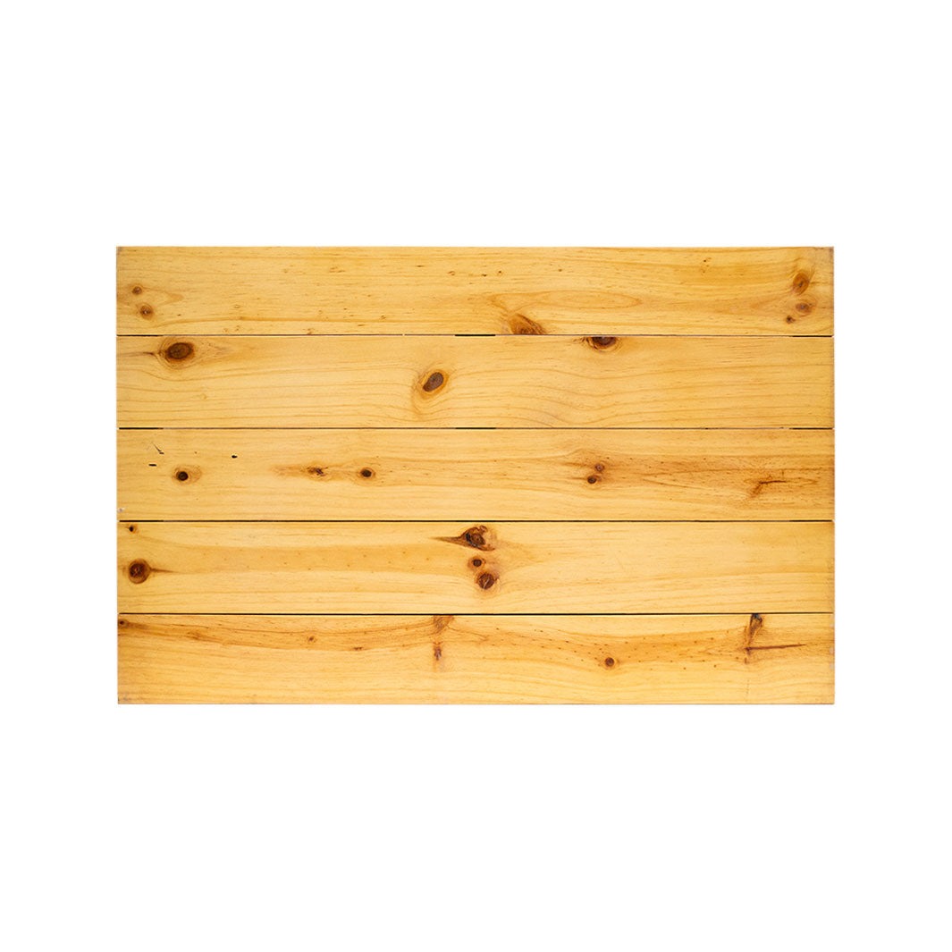 NATURAL BEIGE WHEAT ON WOOD AND WHITE PINE WOOD PRINT