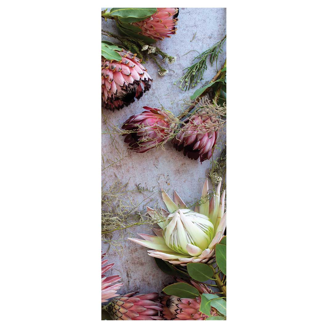 FLORAL PINK MIXED KING PROTEAS ROOM DIVIDER