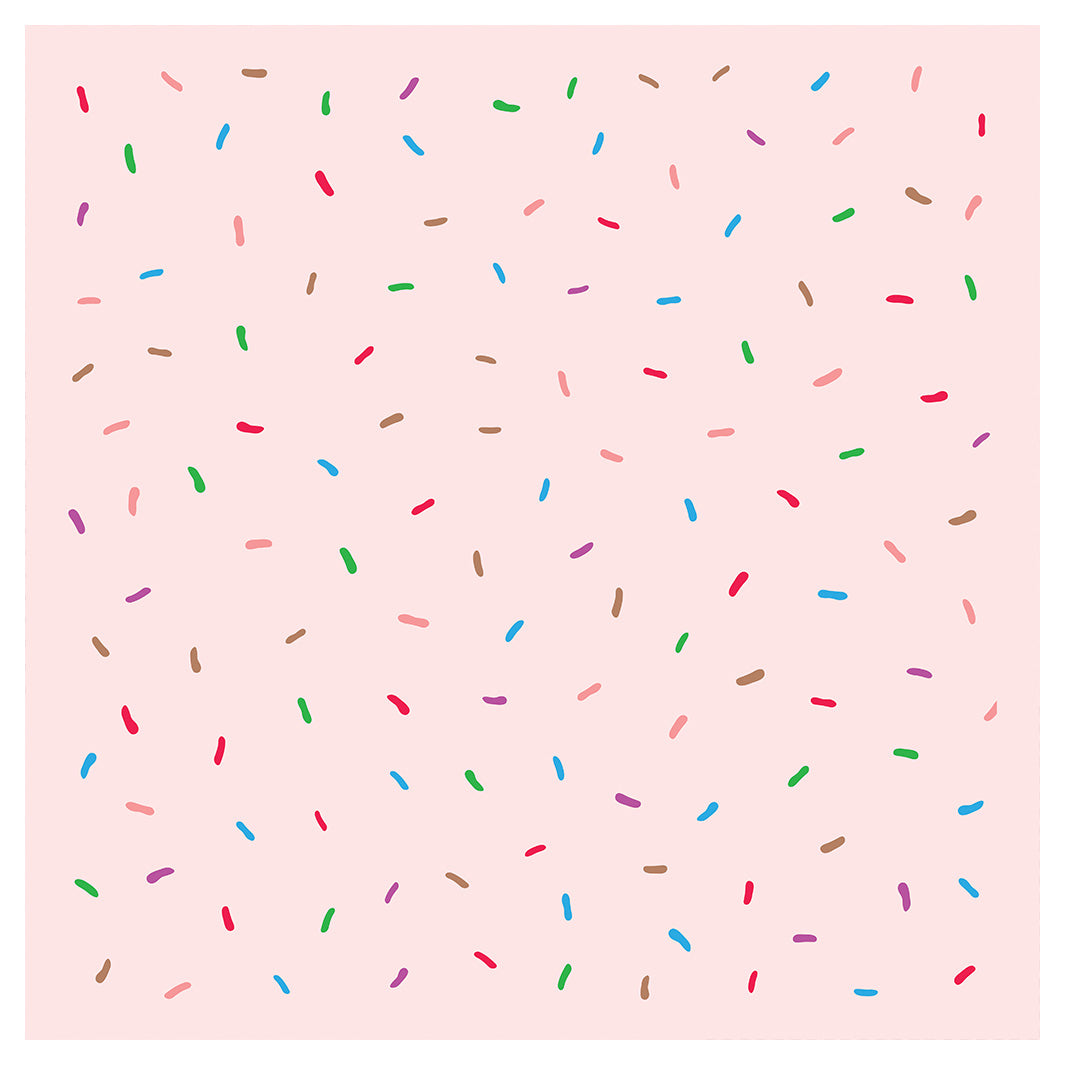 KIDS PINK DONUT SPRINKLES CUSHION