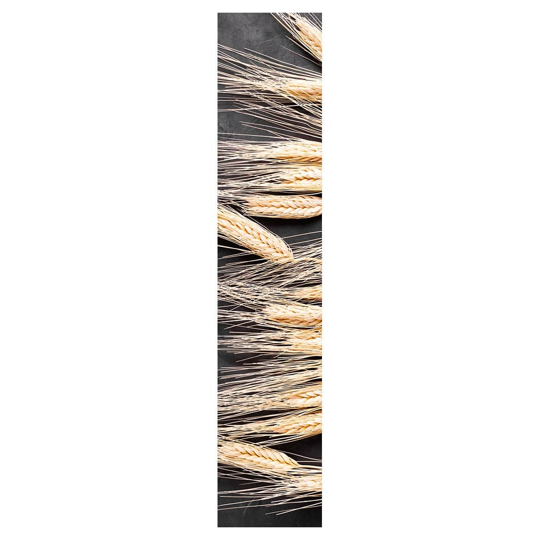 WHEAT ON POWDER BLACK TABLE RUNNER