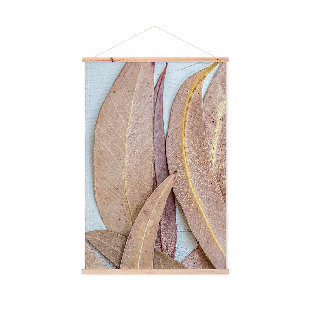 LEAVES PINK DRIED LEAVES WALL HANGING