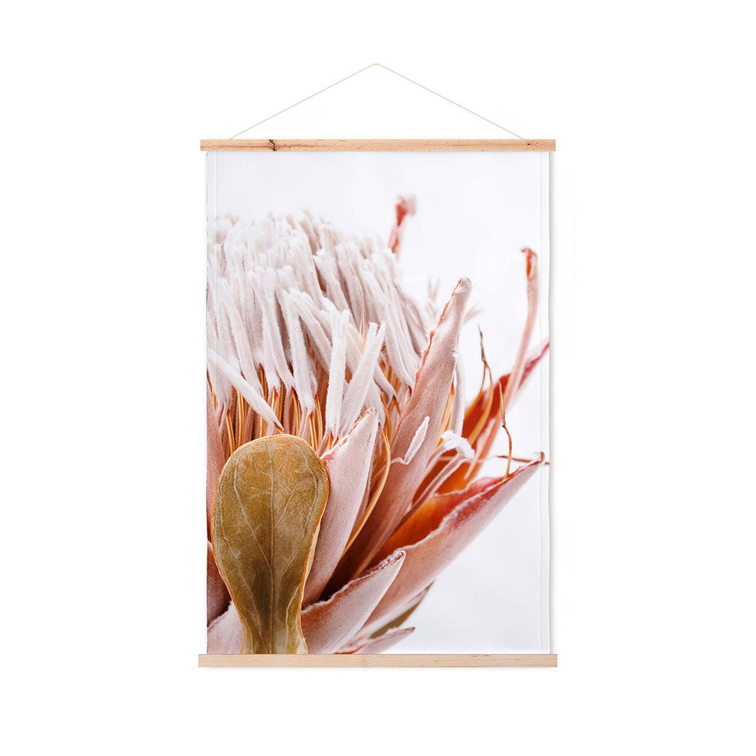 PROTEA DETAILS PINK AND OLIVE WALL HANGING