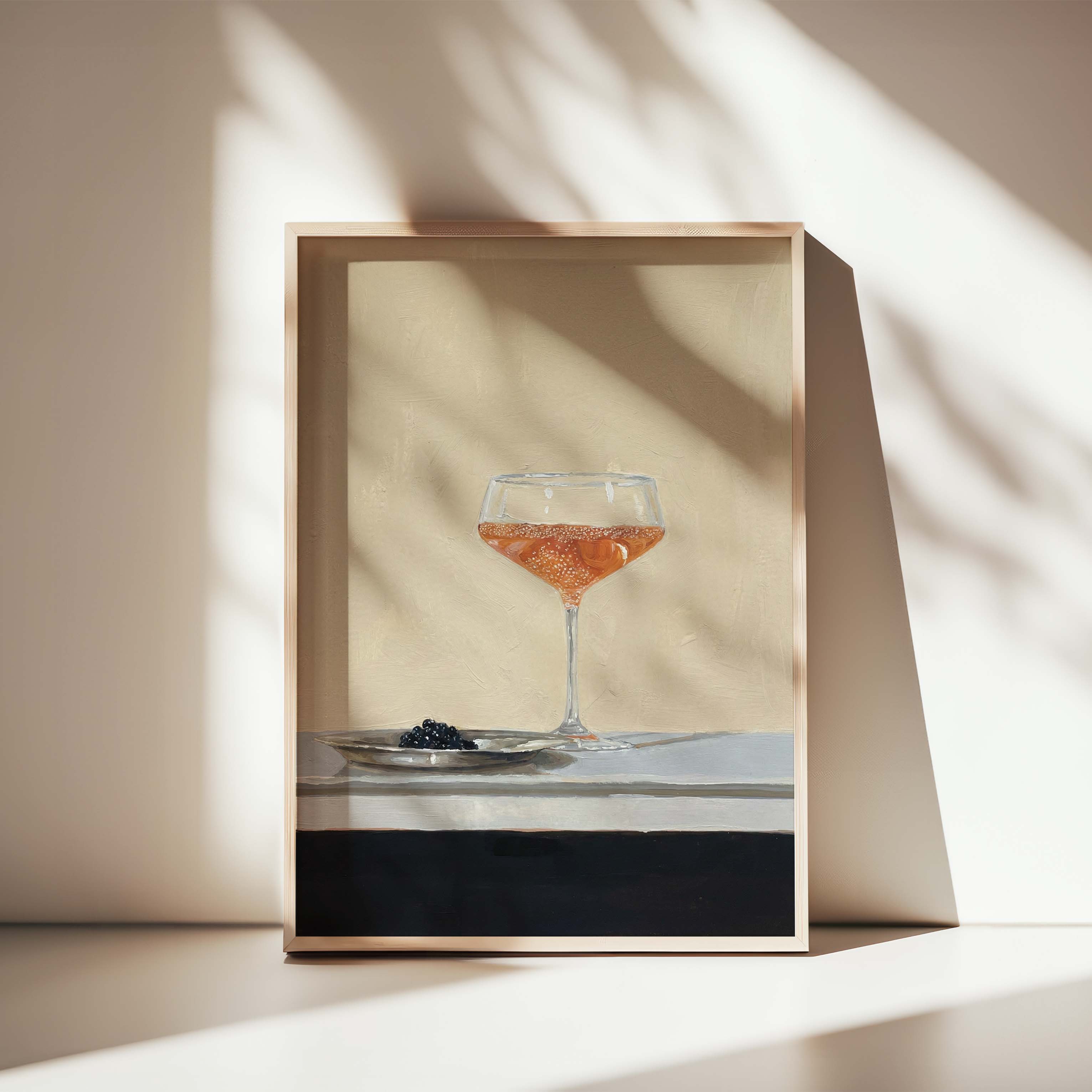 APERITIF COMPOSITE FRAMED CANVAS