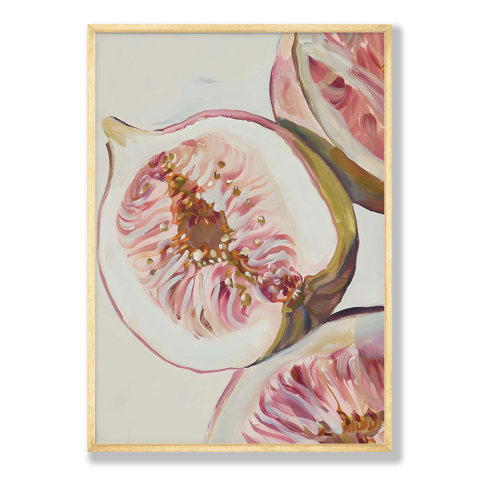 FIG SLICES COMPOSITE FRAMED CANVAS