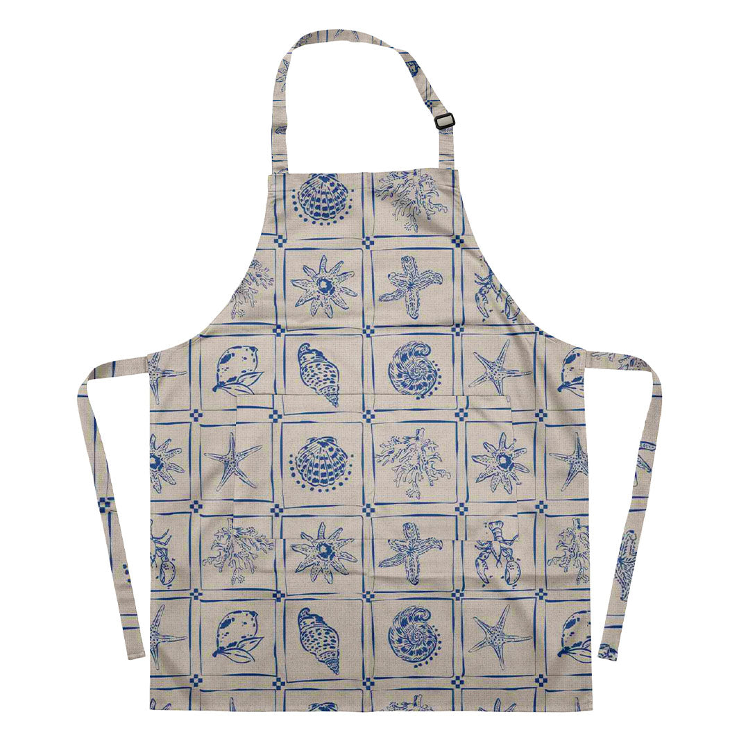 SEASHELL MOSAIC APRON