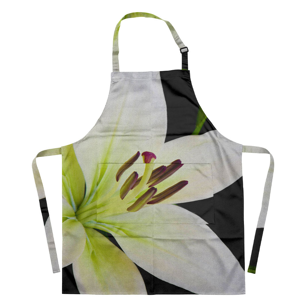 NIGHT LILY APRON