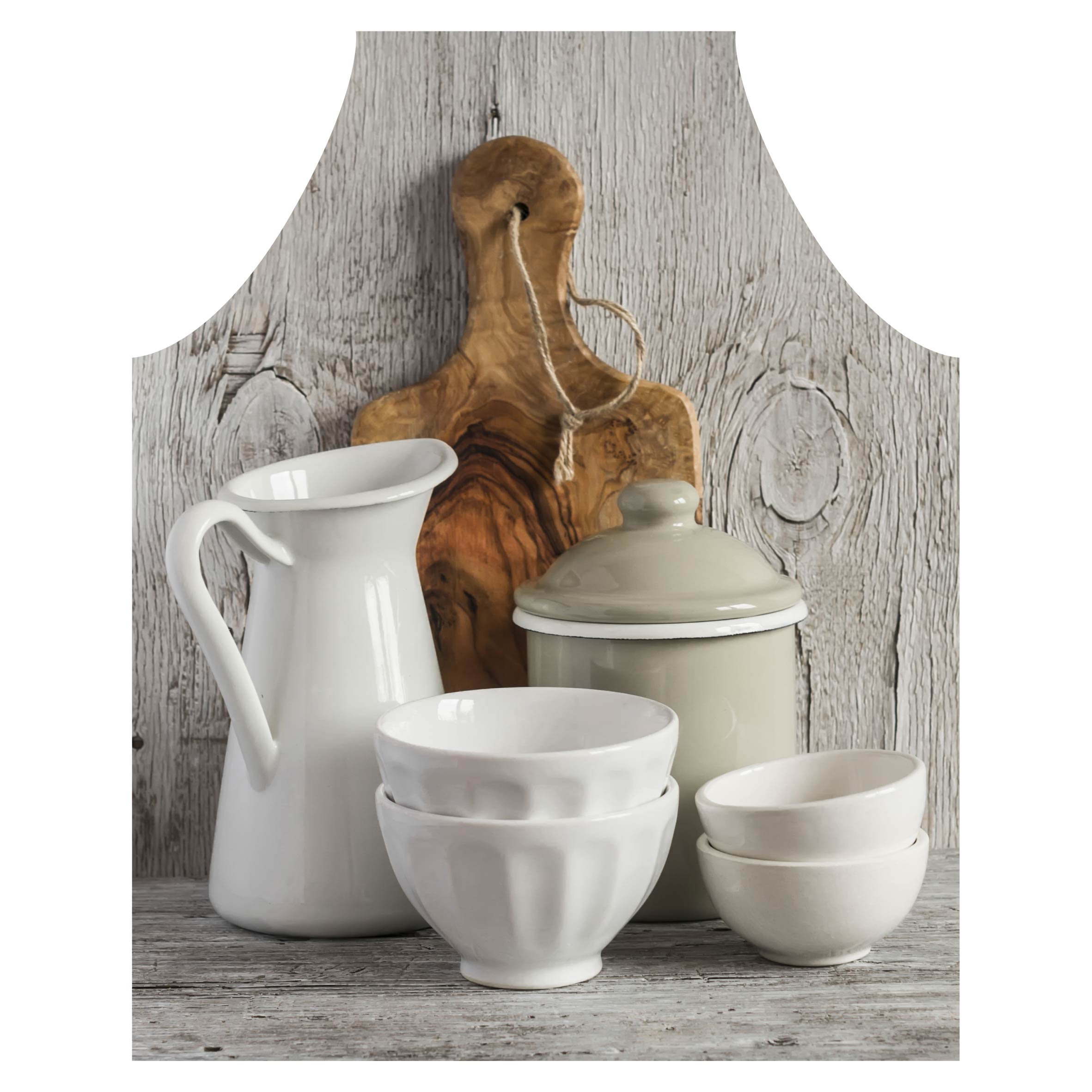 FARMHOUSE WHITE APRON