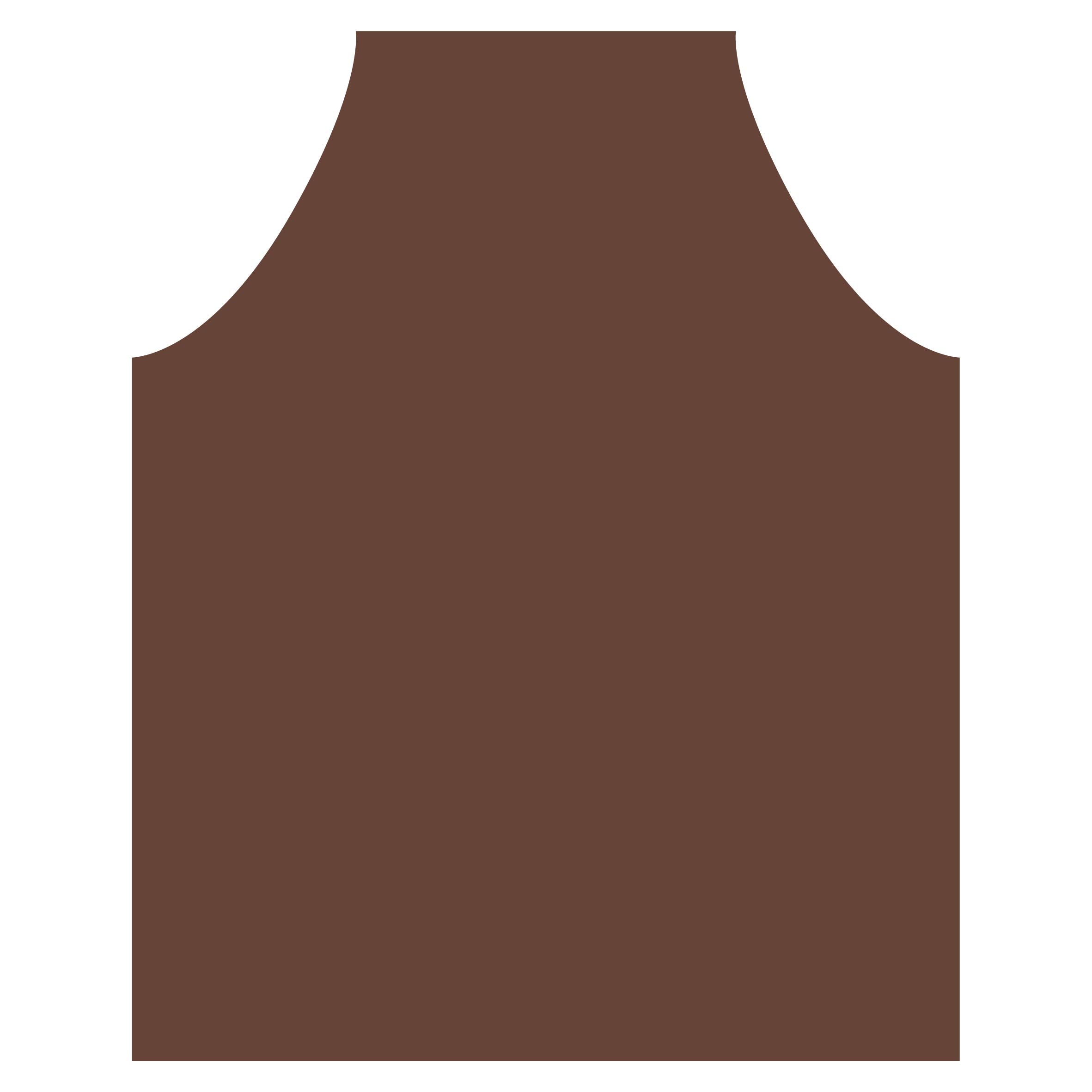 MAHOGANY APRON