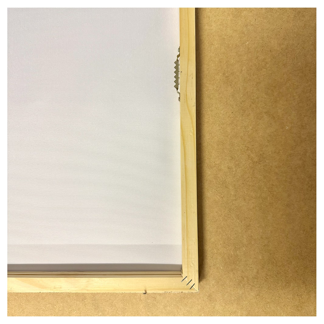 ORANGE CUT BLOCK MOUNT CANVAS