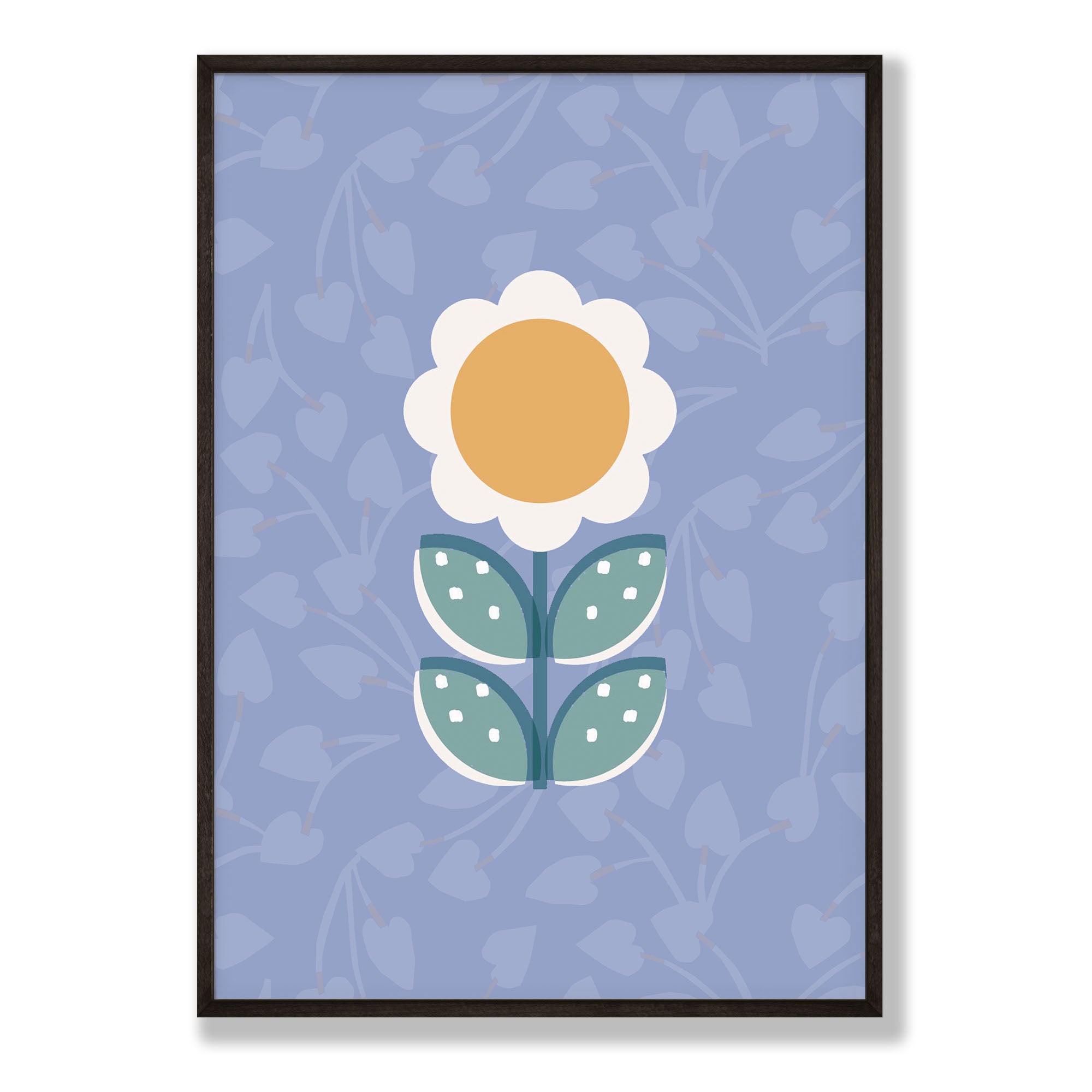 KIDS MEADOW FLOWER COMPOSITE FRAMED CANVAS