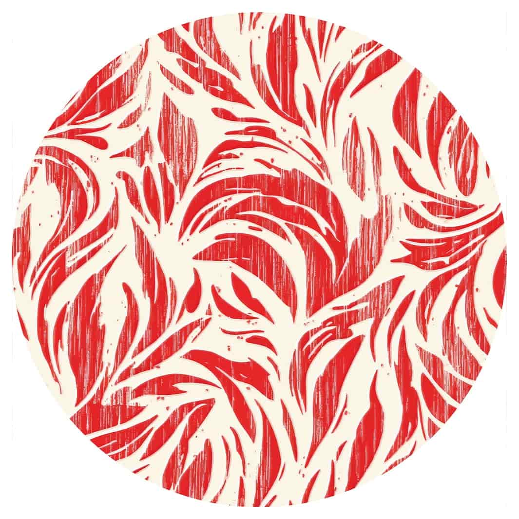 SHE IS FIERCE ROUND-COFFEE-TABLE
