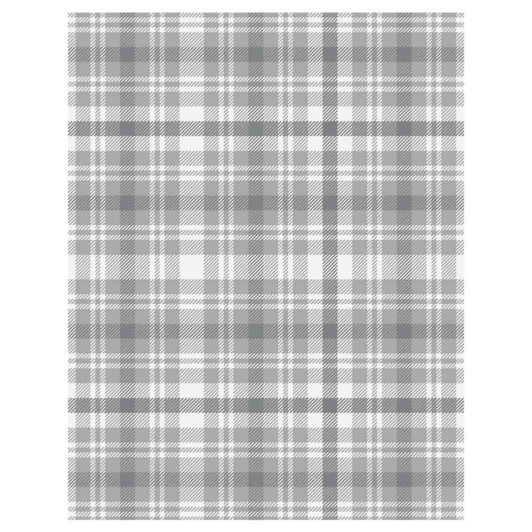 SLATE TARTAN FLEECE BLANKET