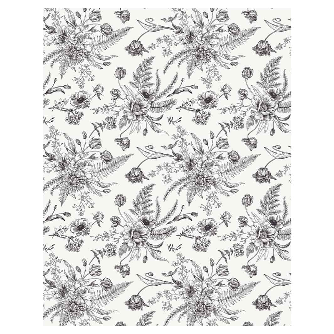 VINTAGE BOTANICALS FLEECE BLANKET