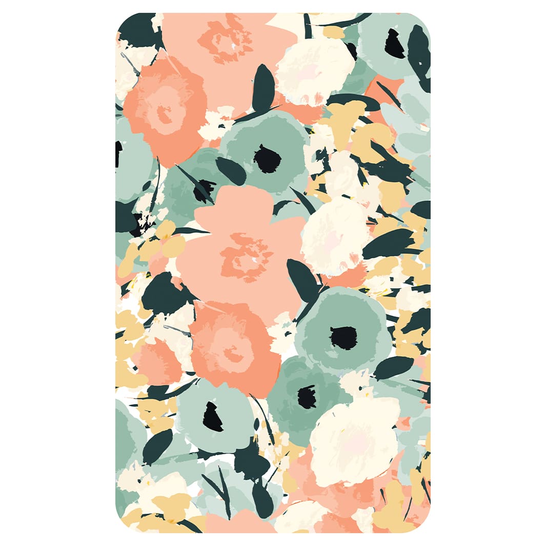 PASTEL BLOOM PATTERN KITCHEN TOWEL