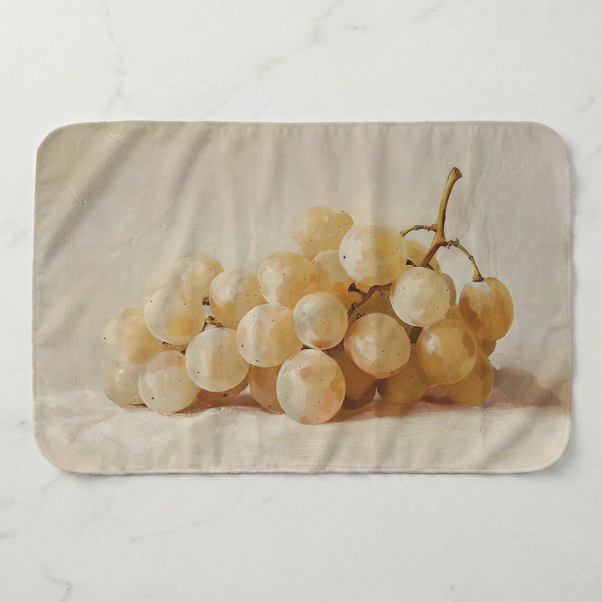 WHITE GRAPES KITCHEN TOWEL