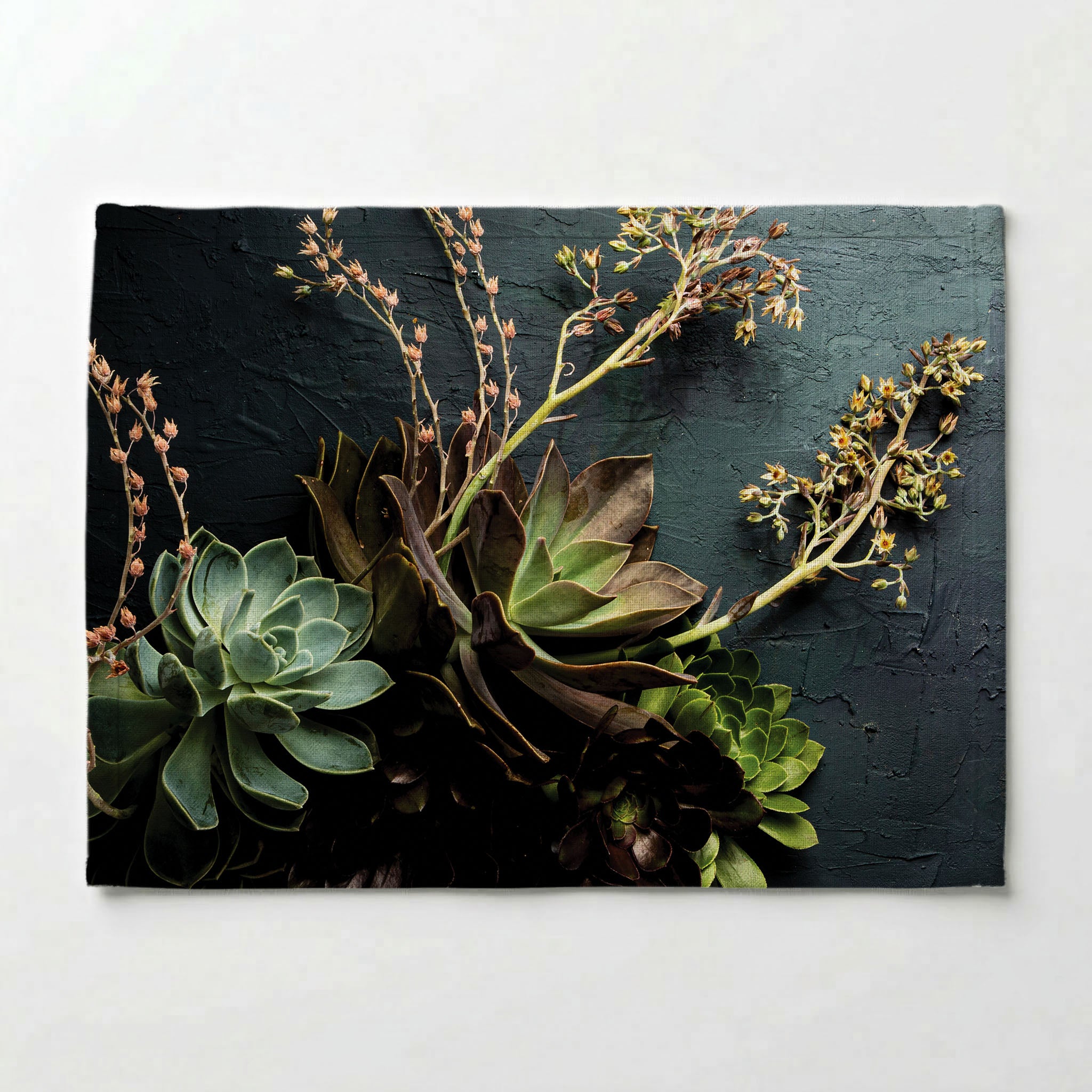 NATURAL GREEN ALOE BUSH WITH LEAVES PLACEMAT