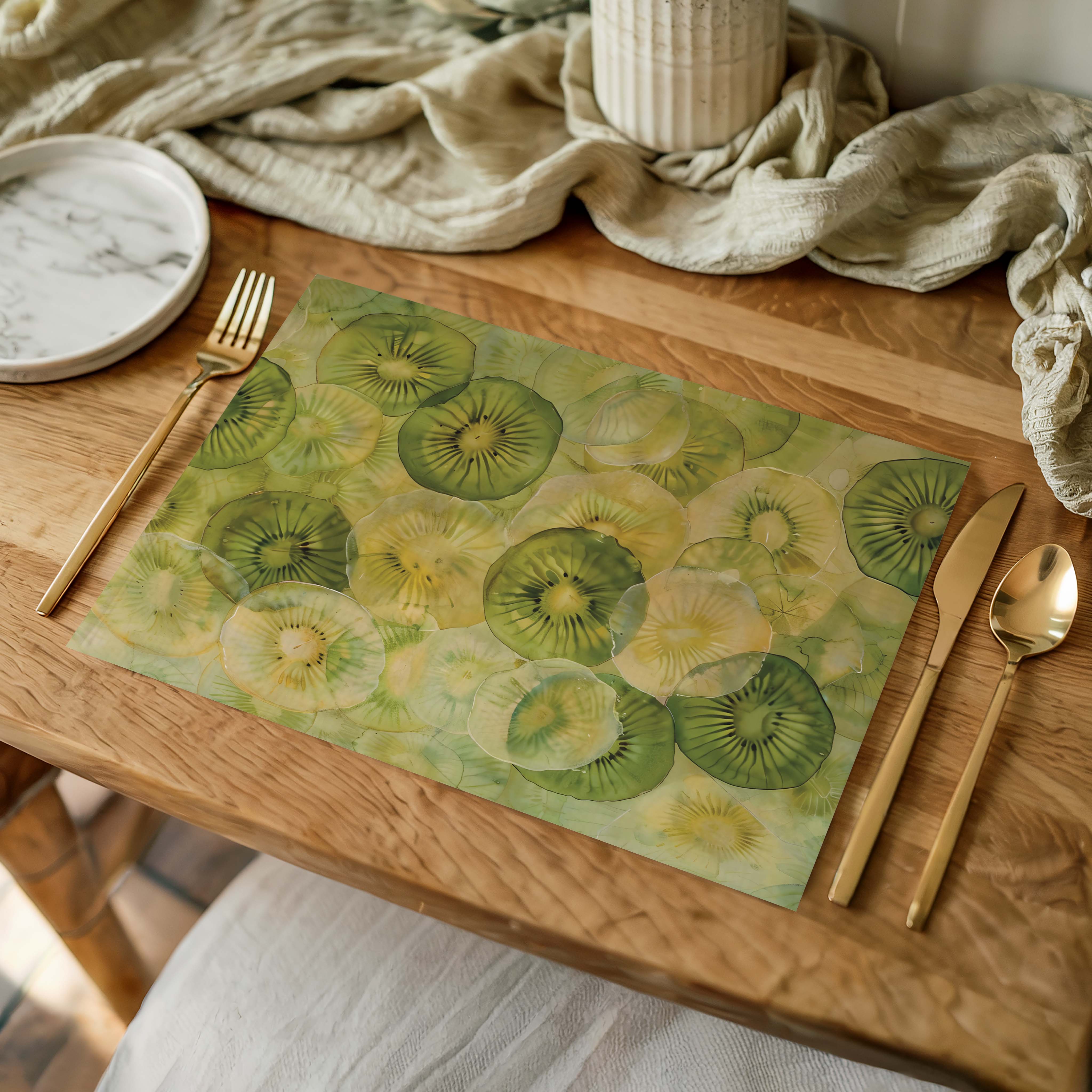 KIWI SLICES PLACEMAT