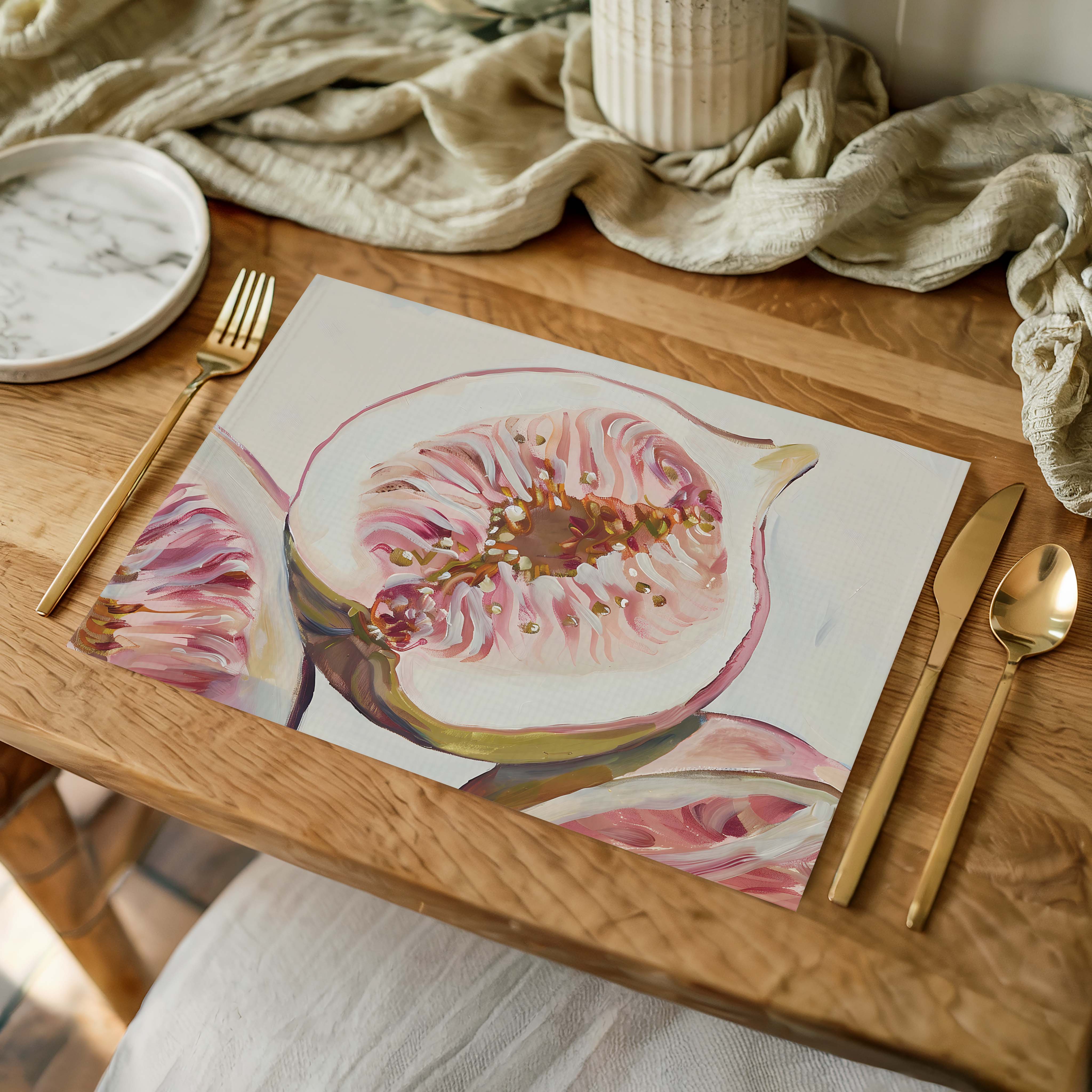 FIG SLICES PLACEMAT