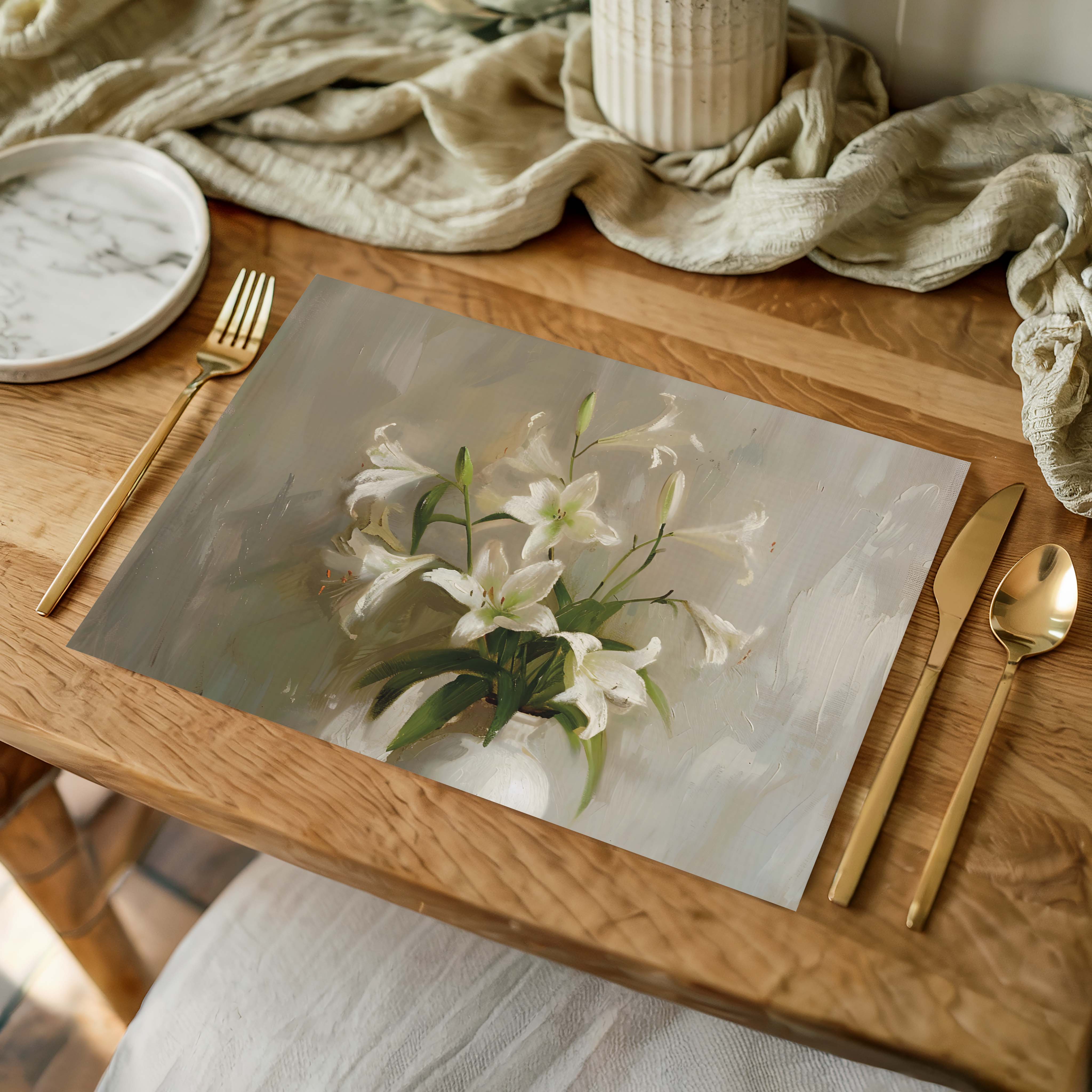 LILY VASE PLACEMAT