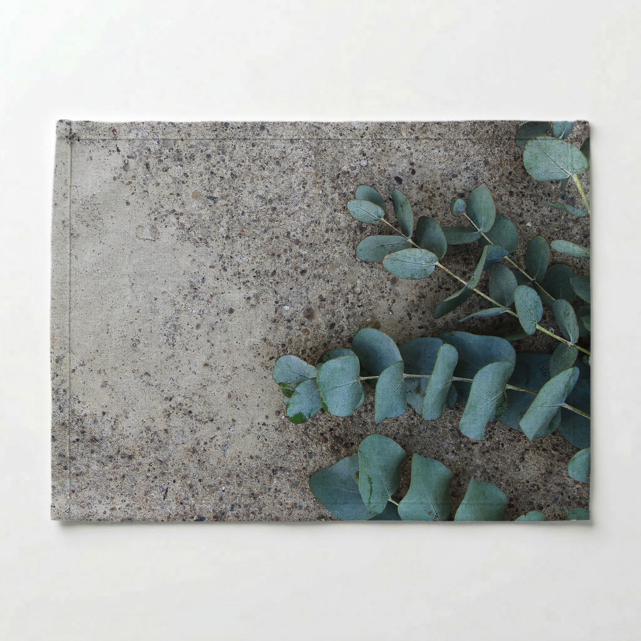 CONCRETE EUCALYPTUS LEAVES PLACEMAT