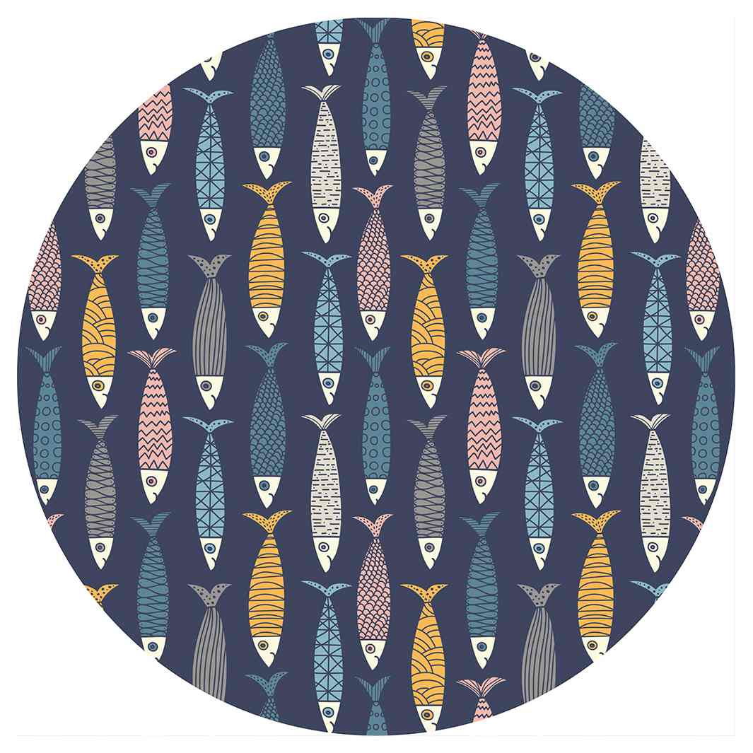 FISHERMAN'S  CHARM ROUND RUG