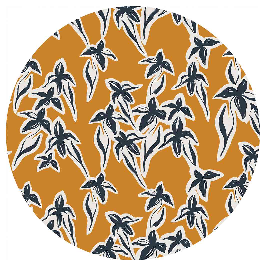 MARIGOLD MELODY ROUND RUG