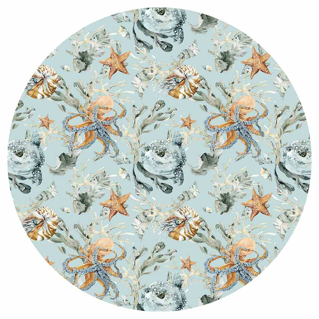 DEEPSEA DANCE ROUND RUG